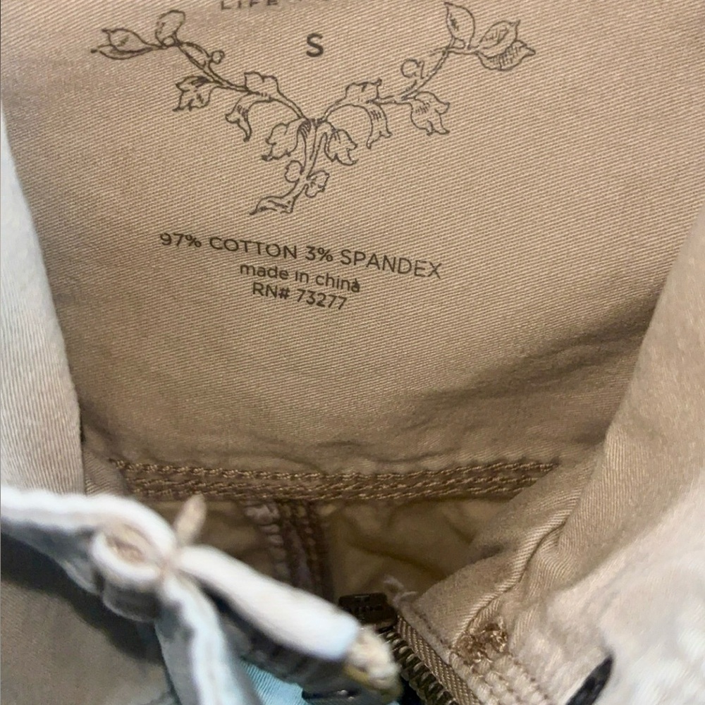 Sonoma Khaki Cargo Women's Jacket S - Picture 2 of 7